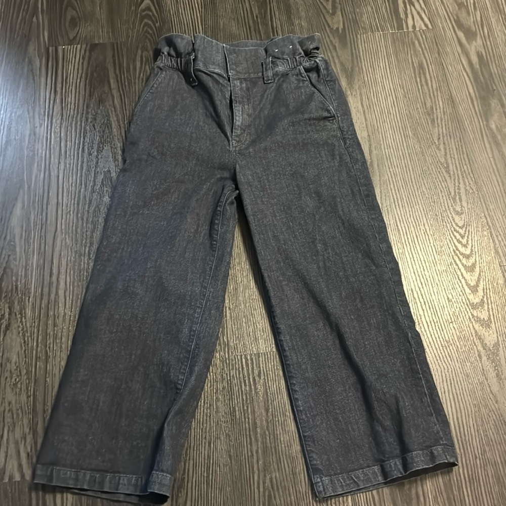 🍍EXPRESS CROPPED WIDE LEG HIGH RISE JEANS🍍SIZE 10🍍N1